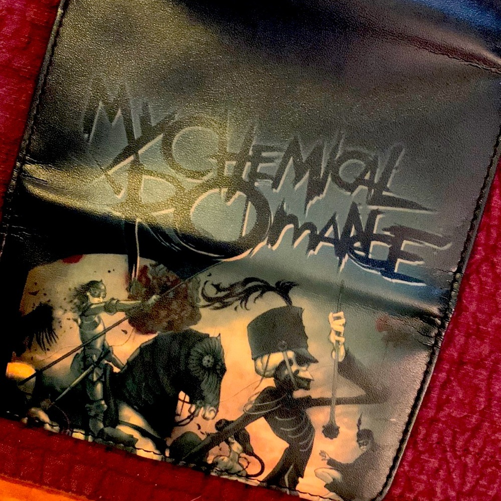 My Chemical Romance The Black Parade Tri-fold Wallet Excellent Condition Goth